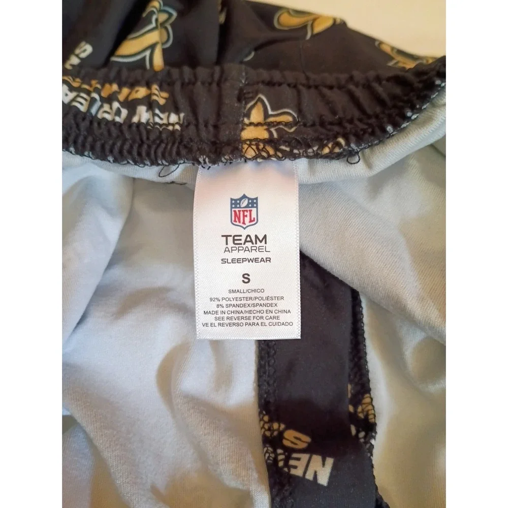 NFL‎ Torpedo Men's AOP Knit Pants New Orleans Saints Size Small
